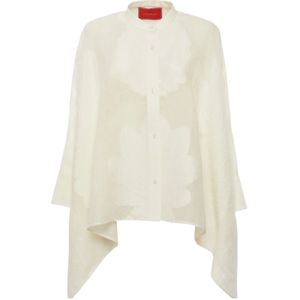 La DoubleJ, Blouses & Shirts, Dames, Beige, S, Katoen, Blouses Shirts