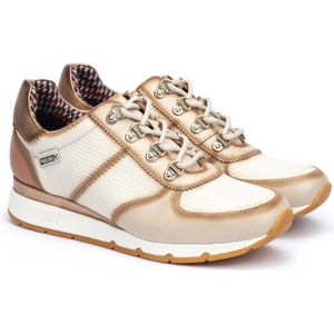 Pikolinos, Schoenen, Dames, Beige, 36 EU, Leer, Dames Beige Sportschoen