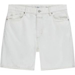 Closed, Ivory Denim Shorts Wit, Dames, Maat:W30