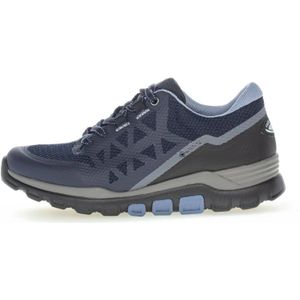 Gabor, Schoenen, Dames, Blauw, 41 EU, Waterdichte wandelsneaker Rollingsoft