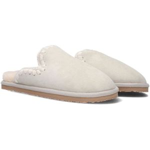 Mou, Schoenen, Dames, Grijs, 38 EU, Suède, Eskimo Slipper Zilver Suède Dames