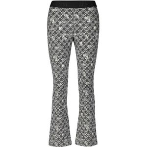 Marc Cain, Broeken, Dames, Veelkleurig, S, Gestreepte Stretch Broek