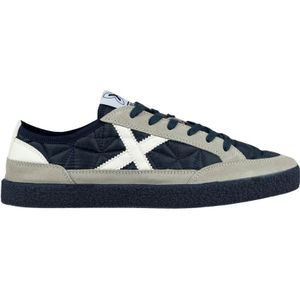 Munich, Schoenen, Heren, Veelkleurig, 39 EU, Suède, Unieke Venecia Blauwe Sneakers