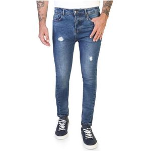 Richmond, Hoge kwaliteit heren jeans - Hmp 23221Je Blauw, Heren, Maat:W33