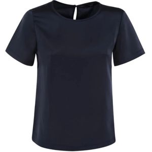 Weekend, Tops, Dames, Blauw, L, Blauwe T-shirts en Polos Regular Fit