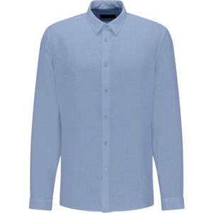 Drykorn, Overhemden, Heren, Blauw, L, Katoen, Casual overhemd