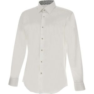 Hugo Boss, Overhemden, Heren, Wit, 4Xl, Casual Shirts
