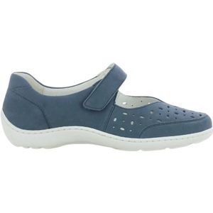 Waldläufer, Schoenen, Dames, Blauw, 42 EU, Dames Jeans Henni Schoenen