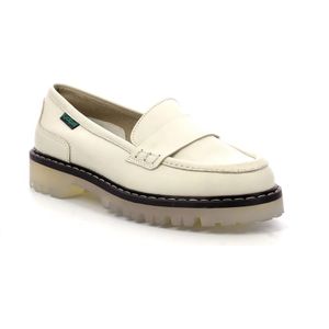 Kickers, Schoenen, Dames, Wit, 36 EU, Leer, Comfort Deck Loafer