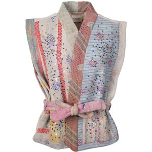 Sissel Edelbo, Emery Sequin Kantha Vest Veelkleurig, Dames, Maat:S