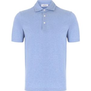 Gran Sasso, Fashion Fit Polo Shirt Blauw, Heren, Maat:M