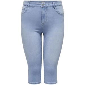 Only Carmakoma, Jeans, Dames, Blauw, 6Xl, Denim, Denim Knickers in Lichtblauw