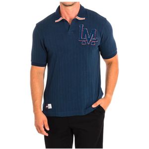 La Martina, Polo Shirts Blauw, Heren, Maat:M