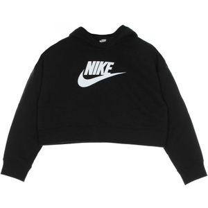 Nike, Lichtgewicht kinder sportswear hoodie Zwart, Dames, Maat:XL