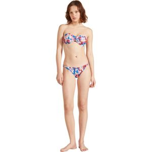 Vilebrequin, Badkleding, Dames, Veelkleurig, M, Lucht Bloemen Mini Bikini Broekje