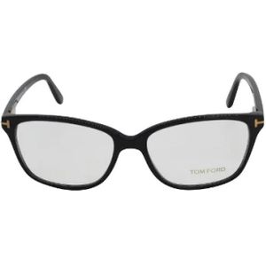 Tom Ford Pre-owned, Pre-owned, Dames, Zwart, ONE Size, Tweed, Pre-owned Plastic sunglasses
