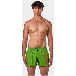 Moschino, Badkleding, Heren, Groen, S, Polyester, Groene Zee Kleding Badpak