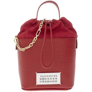 Maison Margiela, ‘5Ac Small’ schoudertas Rood, Dames, Maat:ONE Size