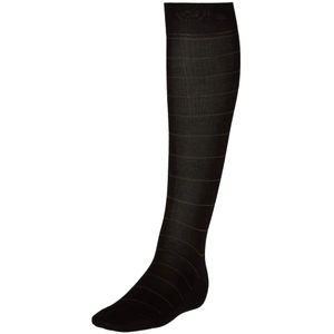 Boggi Milano, Ondergoed, Heren, Zwart, ONE Size, Katoen, Gestreepte biologisch katoenen sokken
