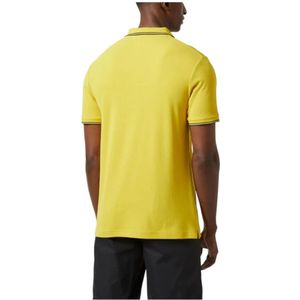 Helly Hansen, Tops, Heren, Geel, M, Klassieke Gouden Polo Shirt