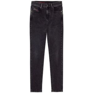 Diesel, Jeans, Heren, Zwart, W34 L32, Katoen, Slim-fit Jeans