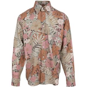 Tom Ford, Klassiek Heren Casual Overhemd Roze, Heren, Maat:XL