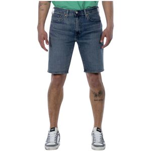 Levi's, Bermuda Levi 405 Standaard Kort Blauw Blauw, Heren, Maat:W28