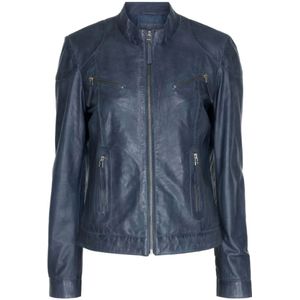 Notyz, Jas met zip pocket 10731rf Blauw, Dames, Maat:M