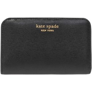 Kate Spade, Accessoires, Dames, Zwart, ONE Size, Leer, Leather wallet