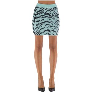 Alessandra Rich, Short Skirts Groen, Dames, Maat:S