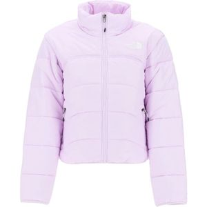 The North Face, Elements Korte Puffer Jas Paars, Dames, Maat:L
