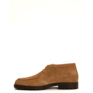 Santoni, Schoenen, Heren, Beige, 42 1/2 EU, Suède, Beige Suède Desert Boot