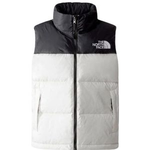 The North Face, Jassen, Dames, Wit, S, Nuptse 1996 Mouwloze Donsjas