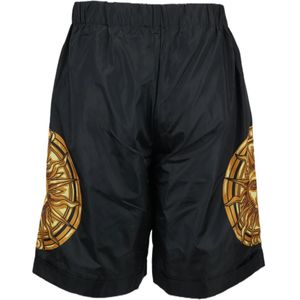 Versace Jeans Couture, Korte broeken, Heren, Zwart, L, Polyester, Versace Jeans Couture Bermuda Shorts