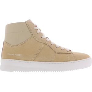 Filling Pieces, Schoenen, unisex, Beige, 37 EU, Mid Court Sneakers