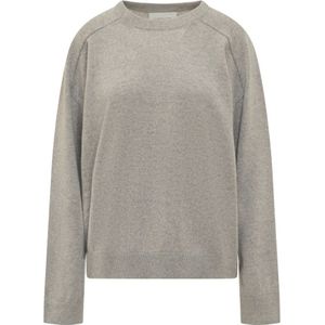 Armarium, Enni Sweater - Stijlvolle Gebreide Trui Grijs, Dames, Maat:XS