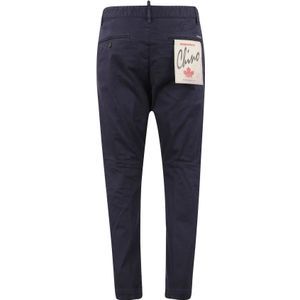 Dsquared2, Broeken, Heren, Blauw, L, Denim, Casual Denim Broek voor Dagelijks Gebruik