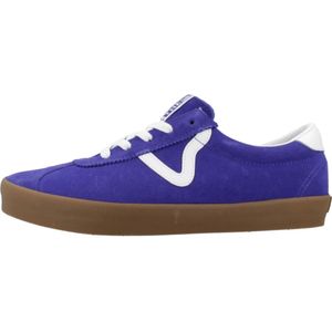 Vans, Schoenen, Dames, Blauw, 44 EU, Sport Low Track Sneakers