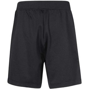 Dsquared2, Korte broeken, Heren, Zwart, S, Katoen, Contrast Streep Fleece Shorts