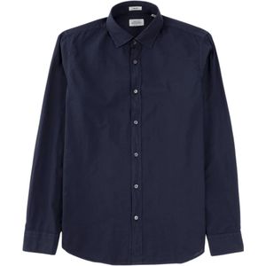 Hartford, Overhemden, Heren, Blauw, XL, Zomeroverhemd met slim fit