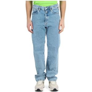 Replay, Jeans, Heren, Blauw, W29, Katoen, Straight Fit Vijf Zakken Jeans
