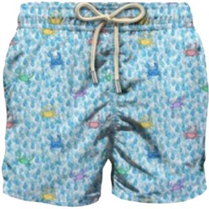 MC2 Saint Barth, Badkleding, Heren, Veelkleurig, S, Heren Zwemshorts Strandkleding