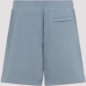 Givenchy, Korte broeken, Heren, Blauw, S, Katoen, Casual Grey Blue Shorts