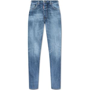 Dsquared2, Jeans, Dames, Blauw, S, Katoen, Jeans '642'