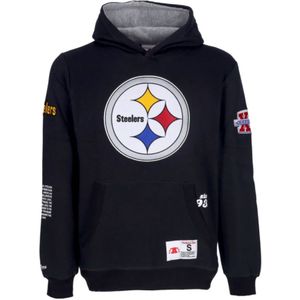 Mitchell & Ness, Hoodies Zwart, Heren, Maat:S