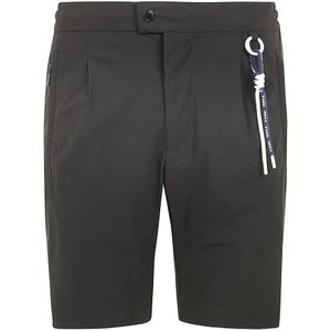 People of Shibuya, Korte broeken, Heren, Zwart, 2Xl, Zwarte Bermuda Shorts