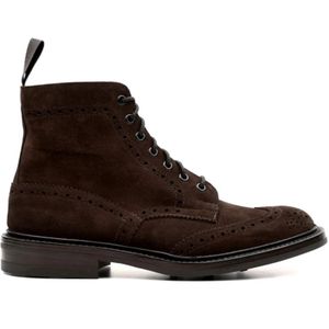 Tricker's, Schoenen, Heren, Bruin, 44 1/2 EU, Stow Koffie Laarzen