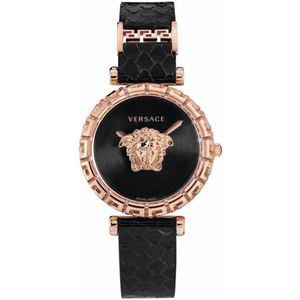 Versace, Accessoires, Dames, Roze, ONE Size, Palazzo Empire Greca Horloge