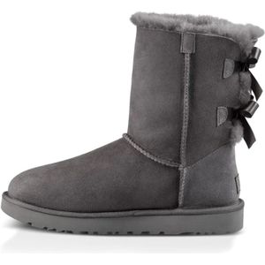 Ugg, Schoenen, Dames, Grijs, 38 EU, Suède, Bailey Bow II Laarzen