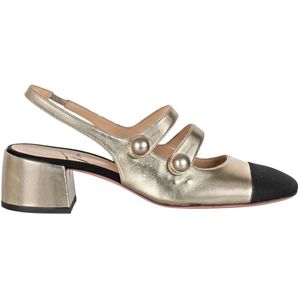 Roberto Festa, Lagoa Slingback Leer en Stof Geel, Dames, Maat:41 EU